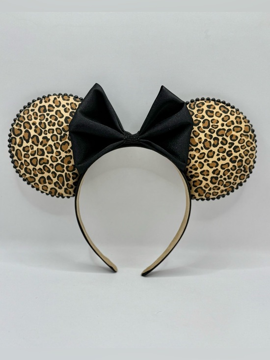 Hand Crafted Accessories - Handcrafted Disney - Cheetah Print Minnie Ears